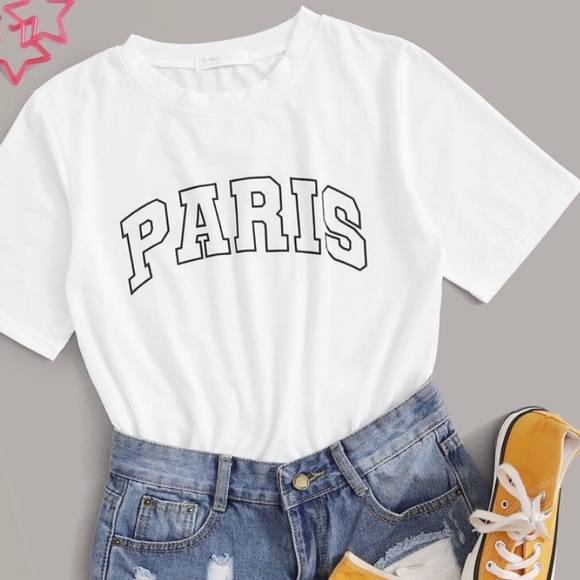 Tops - Paris Graphic T-shirt